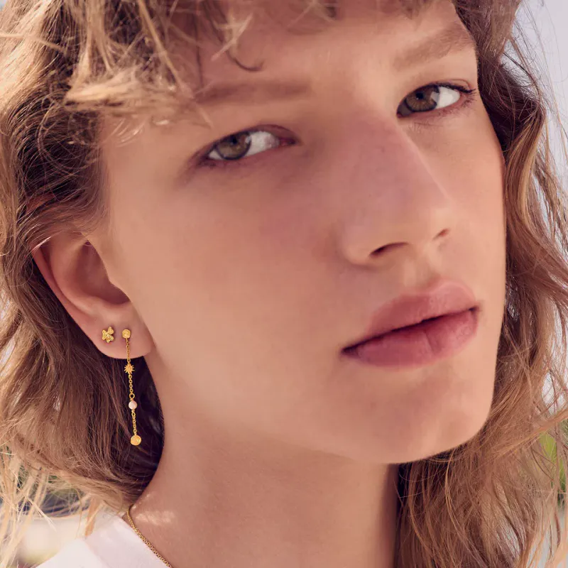 JEANNIE Earrings Gold