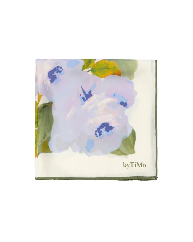 SILK Scarf Small Celeste