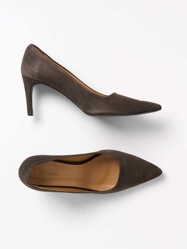 CLINIALA Pumps Suede Dark Brown 