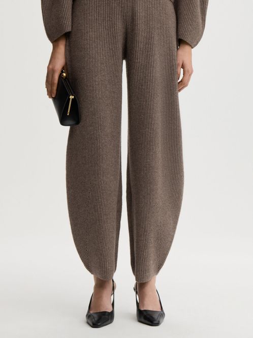Hovedbilde CARMELA Wool Trousers Fosil