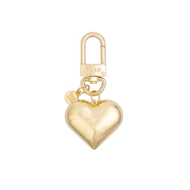 Hovedbilde Metal Sign Bag Charm Gold
