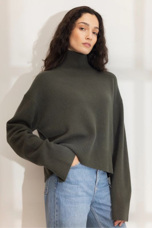 Abigail Knit Olive