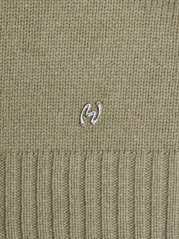 Wool Crew Green 