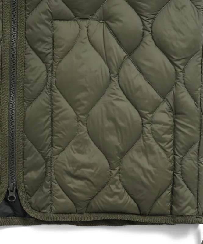 M Hood W-Zip Down Jacket D.Olive