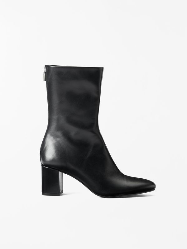 POLIKA Leather Boots Black