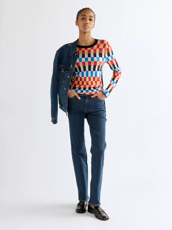 Straight Jean Indigo Eclipse