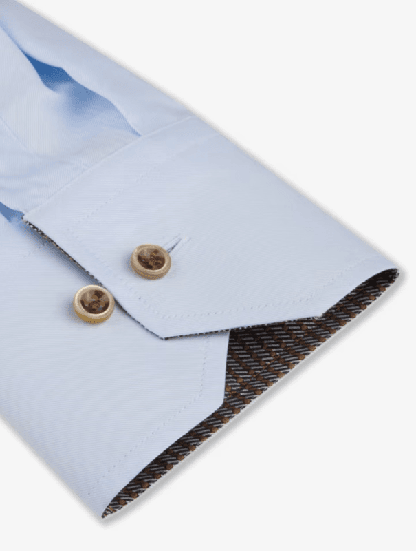 SLIMLINE C75 RM Cuff Contrast Light Blue