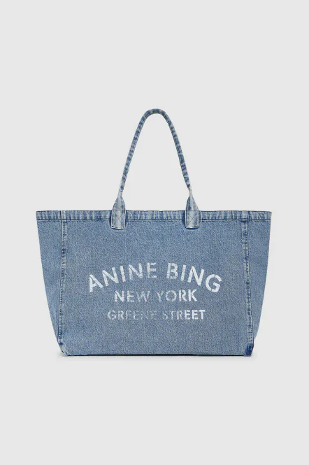 Hovedbilde Leo Denim Tote Blue