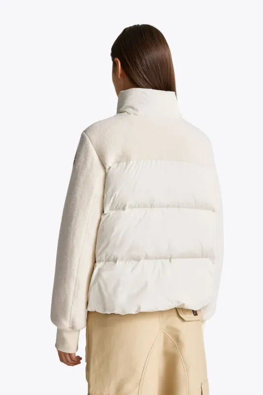 SABOGA Hybrid Jacket Warm Ivory
