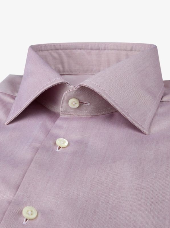 Light Red Twill Shirt Regular 