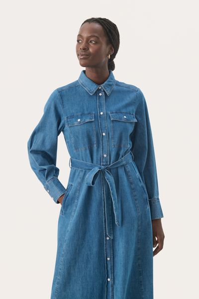 Bilde av POLENKA Dress Medium Blue ...