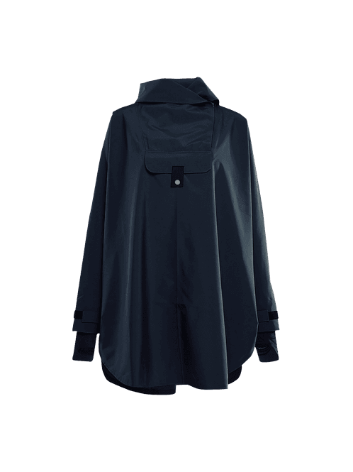 Hovedbilde BERGEN PONCHO Dark Navy 