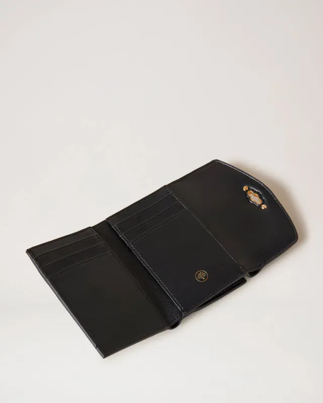 DARLEY Folded Multi-Card Wallet Black Grain