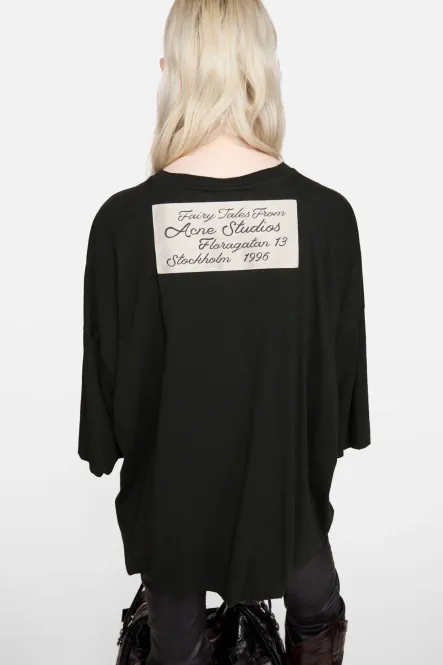 Hovedbilde Gathered Logo T-shirt Black 