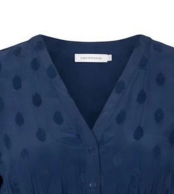 SPRING V-Neck Dress Marine