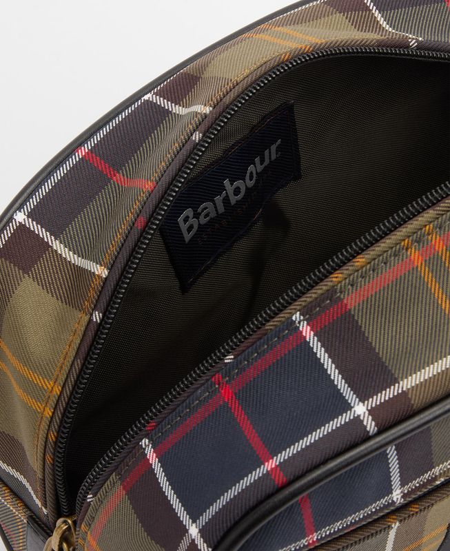 Tartan Washbag Olive 