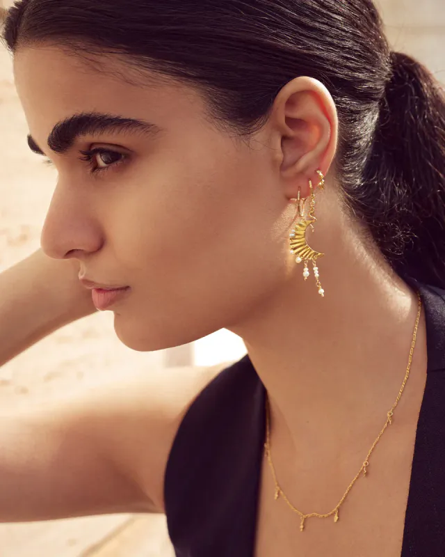 AMALIE EARRINGS Gold