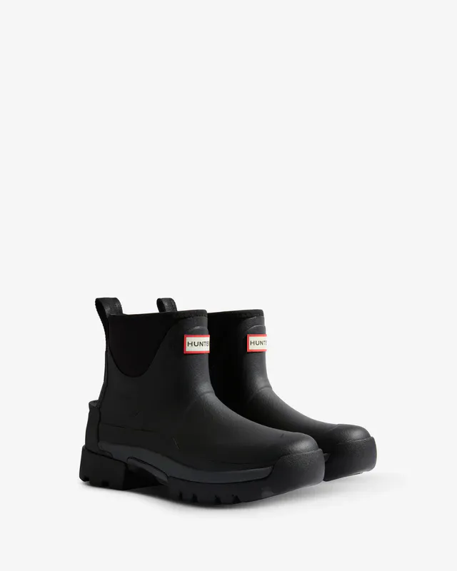 Balmoral Chelsea Neoprene Hybrid Boots Black