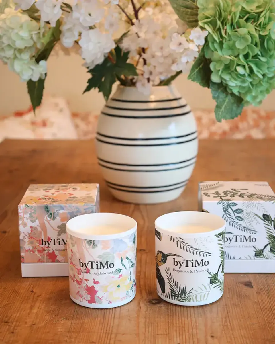 Bergamot & Patchouli Scented Candle Bergamot