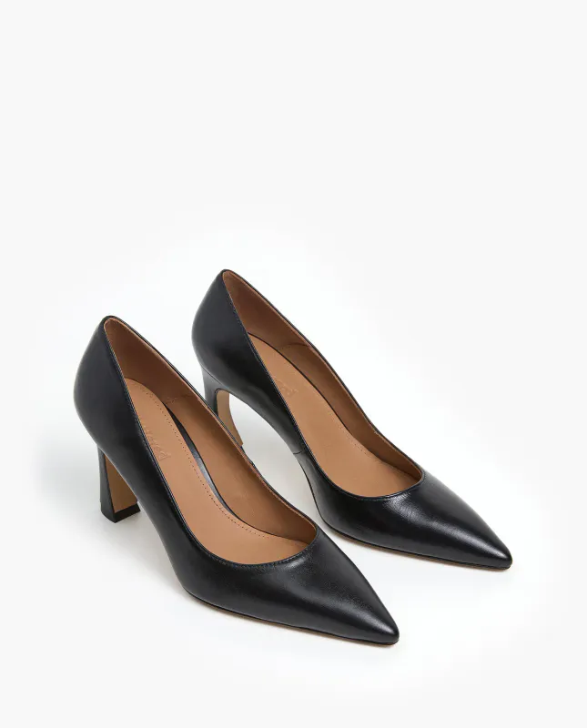 LEONIE Leather Black 