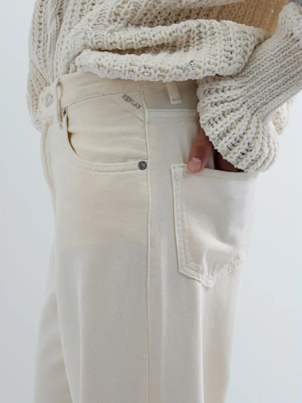 CARY Wide-Leg Eggnog 