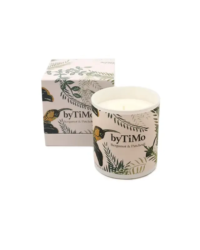 Bergamot & Patchouli Scented Candle Bergamot