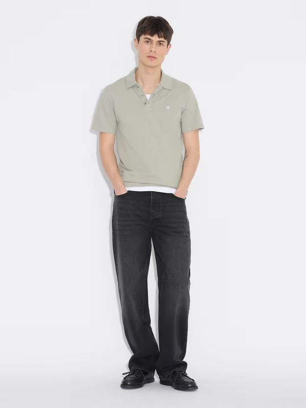 Slim-Fit Pique Polo Shirt Teal