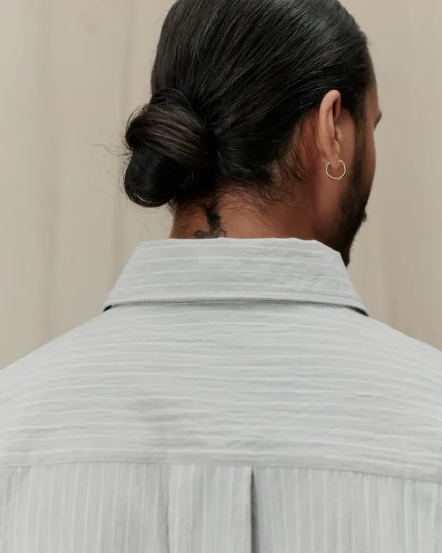 CANYON Shirt Light Grey Stripe 