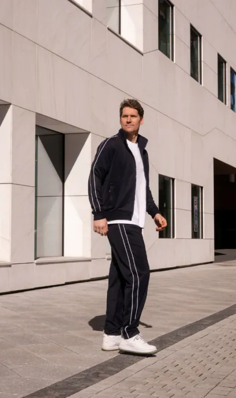 Track Jacket NYC Navy 