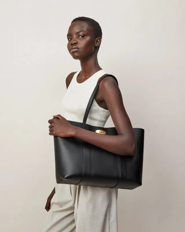 BAYSWATER Tote Classic Grain Black-Oak