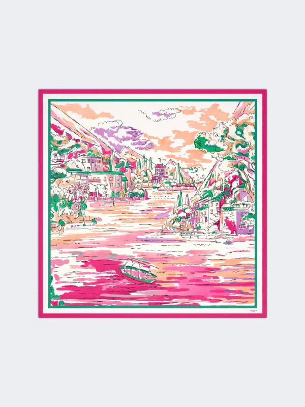 ONESTO scarf Silk Pink 