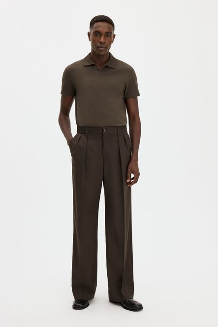 Hovedbilde Stretch Polo T-shirt Ebony ...
