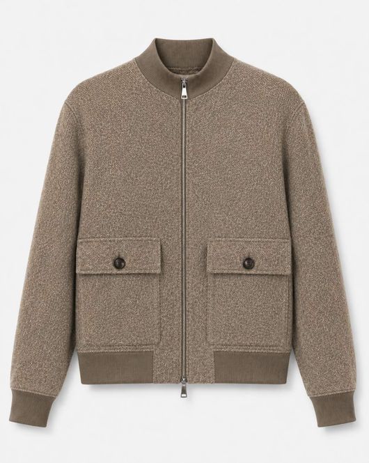 Hovedbilde Wool/Alpaca Jacket Brown ...