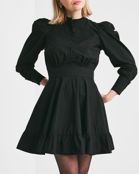 Hovedbilde Poplin Mini Dress Black