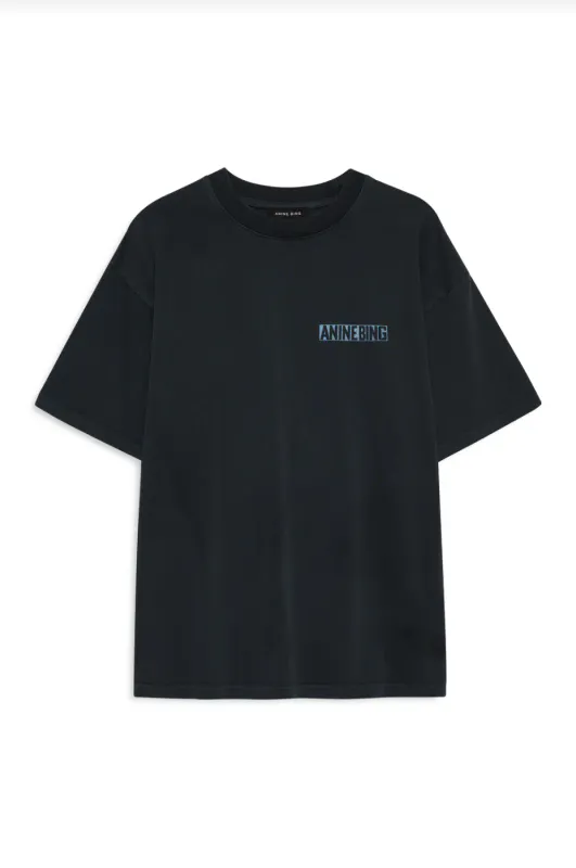 CADE Tee Palm Washed Black