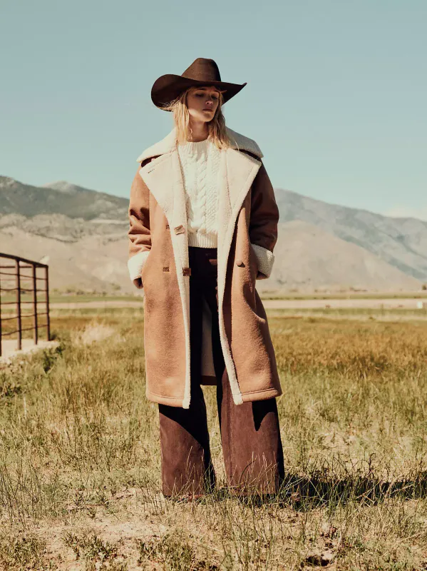 Wrange Coat Medium Brown