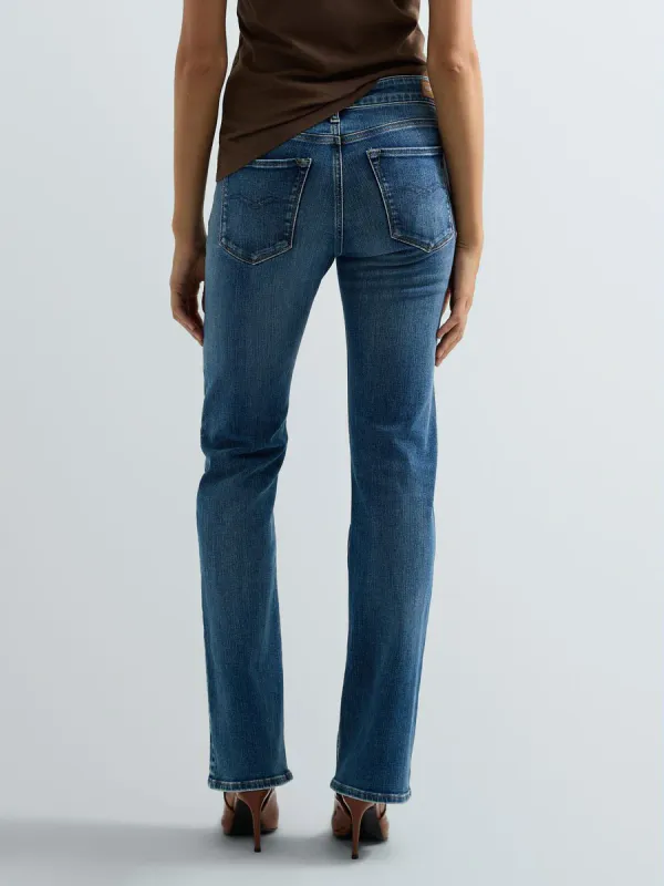 NEWLUZ Bootcut Jeans Dk. Blue 