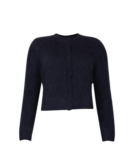 Hovedbilde HAIRY Knit Jacket Navy
