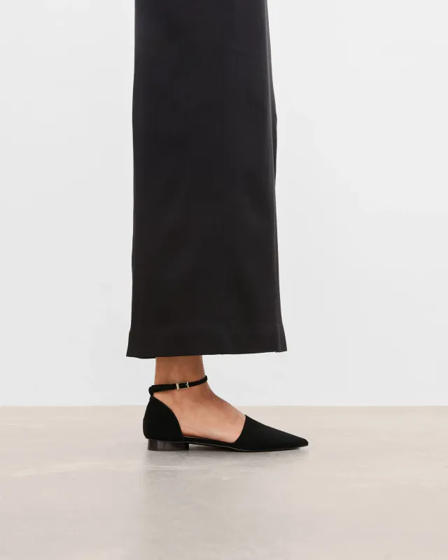 FRANKIE Suede Black