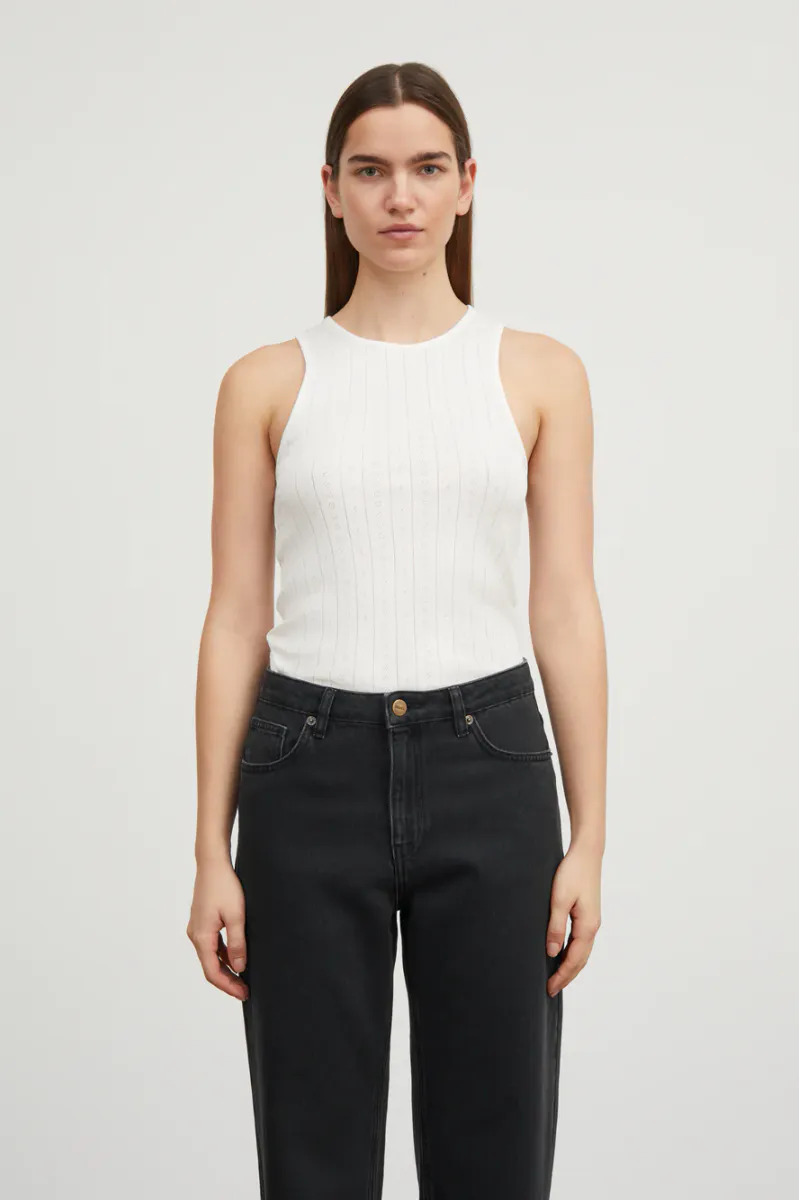 EDIE Tank Top Off White 