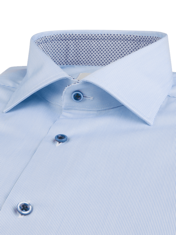 Light blue Contrast Twill Shirt FB 