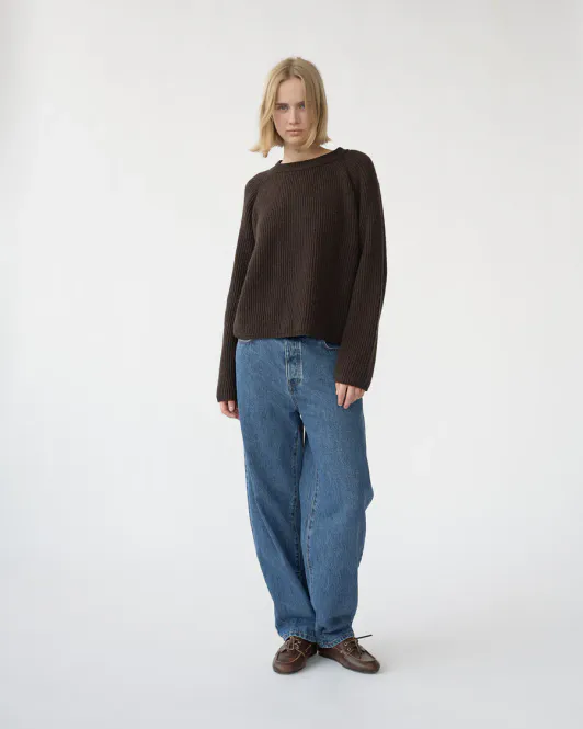 Hovedbilde Shetlands Wool Jumper Brown 