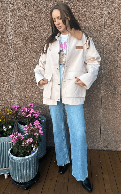 HEAVY TWILL Jacket Primrose Pink