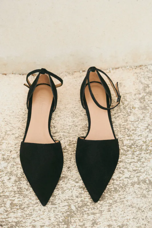 FRANKIE Suede Black