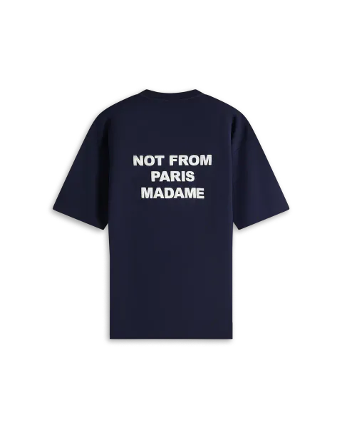 Hovedbilde Le T-Shirt Slogan Navy 