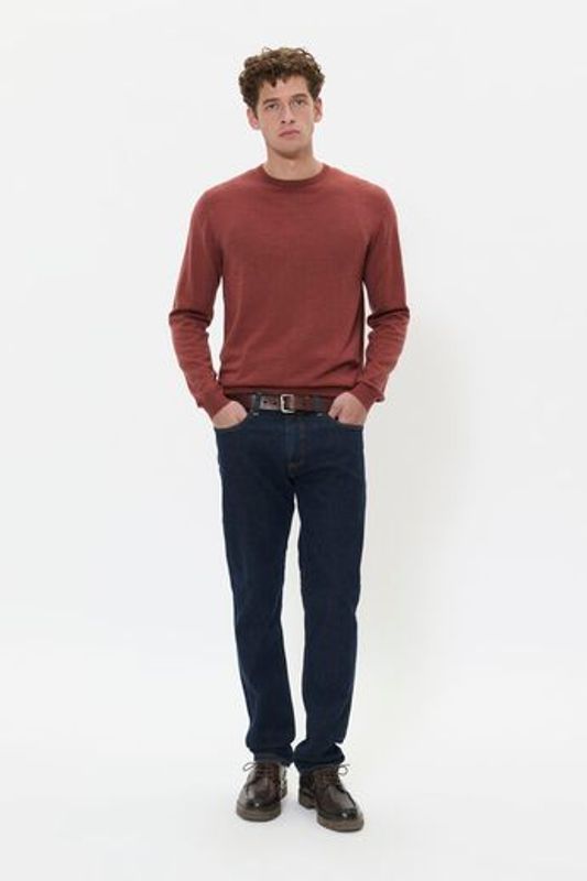 MARGRATE MERINO KNIT Cowhide Melange