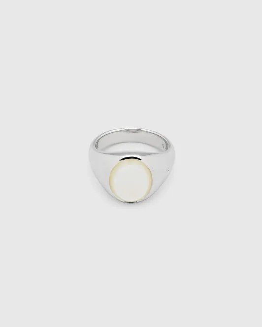 Hovedbilde LIZZIE RING White MOP