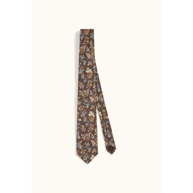 Hovedbilde SilkTie Flower Dark Mud Brown ...