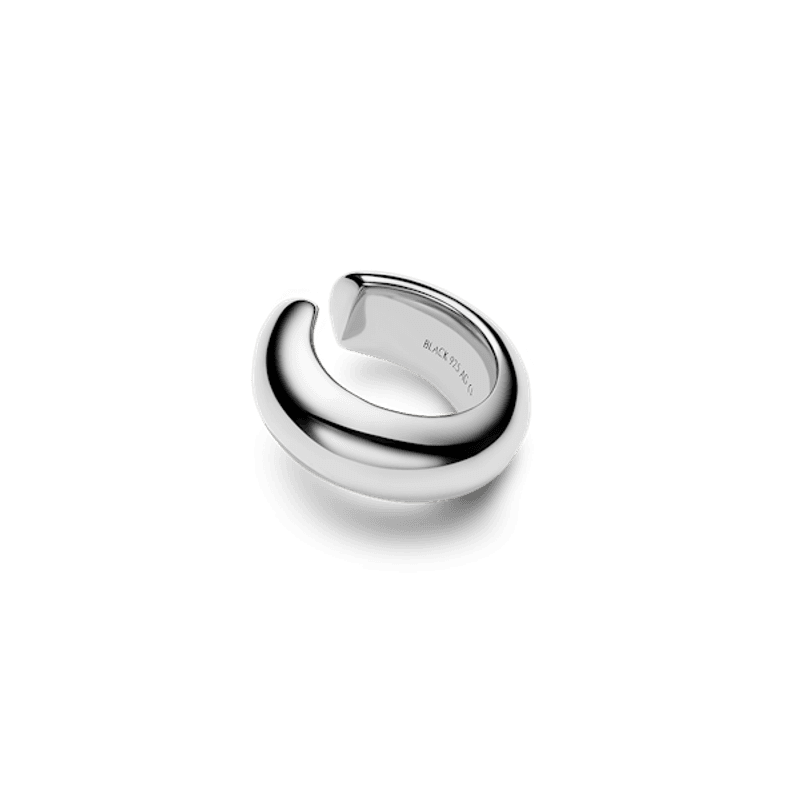 OMOTESANDO CHUNKY Ear Cuff Silver