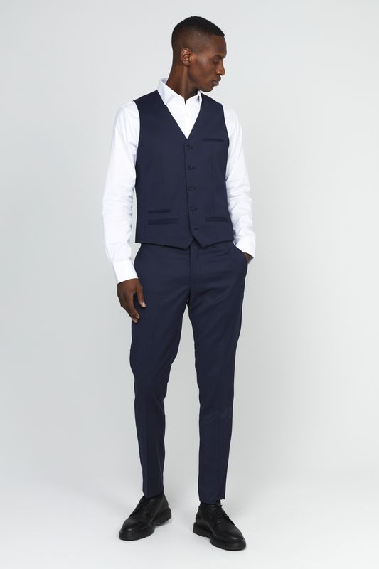 BRECK WAISTCOAT Navy 